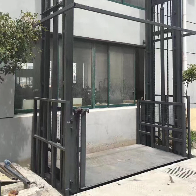 梅河口5吨室外升降货梯